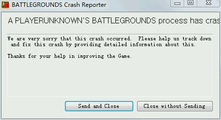 绝地求生笔记本battlegrounds Crash Report报错怎么解决 绝地求生笔记本bupg Process Has Crash 报错解决办法 游戏吧