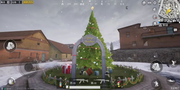 刺激战场与小队成员共同寻找圣诞模式中的巨大圣诞树任务完成方法