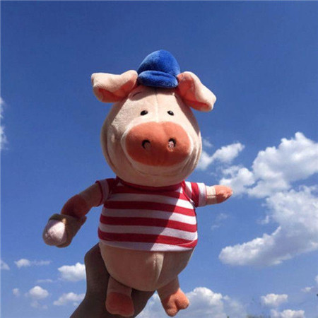猪猪头像情侣可爱图片