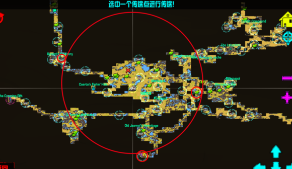 崩溃大陆全地图高清图片