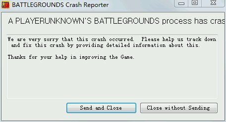 绝地求生笔记本battlegrounds Crash Report报错怎么解决 绝地求生笔记本bupg Process Has Crash报错解决 办法 游戏吧